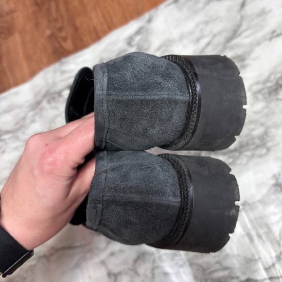 Ateliers Kai Chunky Platform Loafers Black made in Italy size 37 office goth - Picture 4 of 7